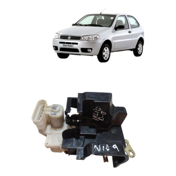 Fechadura Eletrica Porta Dianteira Palio 1998 2008 Esquerda