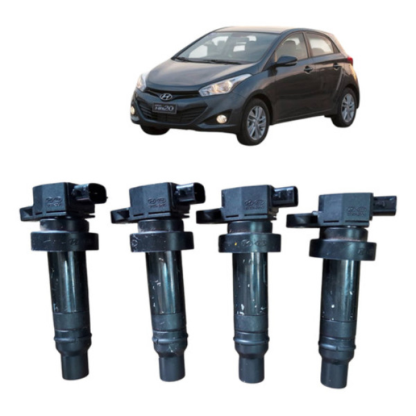 Jogo Bobina Hyundai Hb20 Elantra 2013 2016