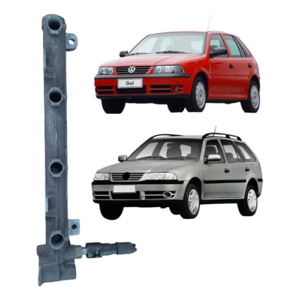 Flauta Bico Injetor Gol Parati 1.0 16v 