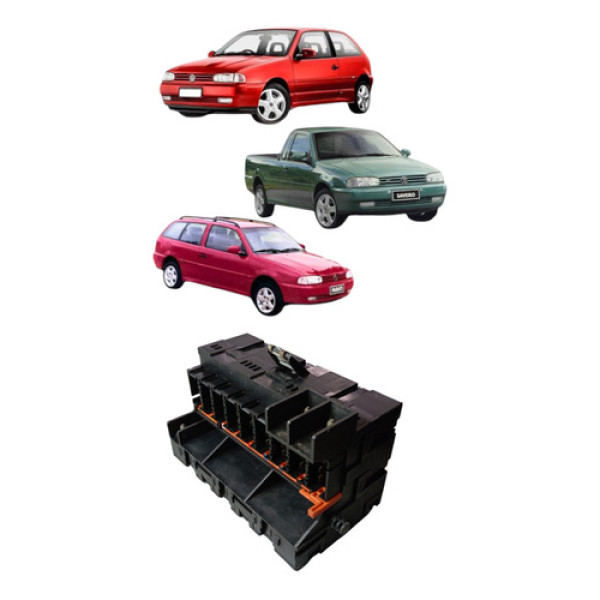 Caixa Fusíveis Gol Parati Saveiro 1996 A 2002