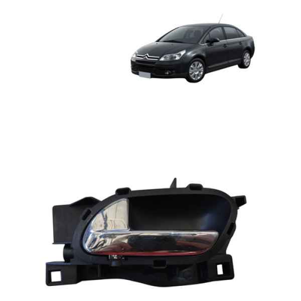 Macaneta Interna Traseira Esquerda C4 Pallas 2008 2013