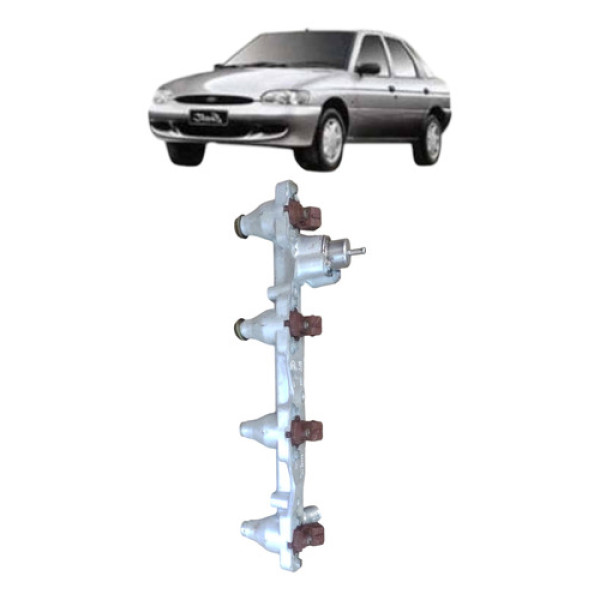 Flauta Bico Injecao Ford Escort 1.8 16v 1997 2003