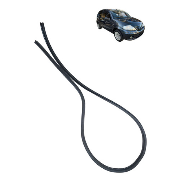 Borracha Vedação Moldagem Citroen C3 2003 2012 Esquerdo