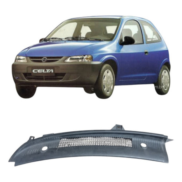 Grade Churrasqueira Esquerda Celta Prisma 2002 2016