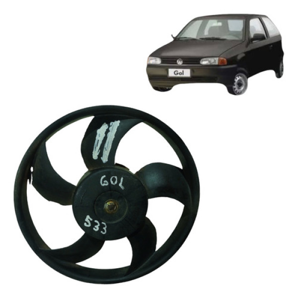 Ventoinha Radiador Gol G2 5 Hélice 1994 1999