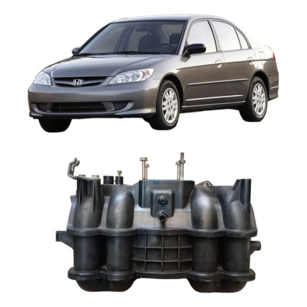 Coletor Admissão Civic 1.7 2003 A 2006