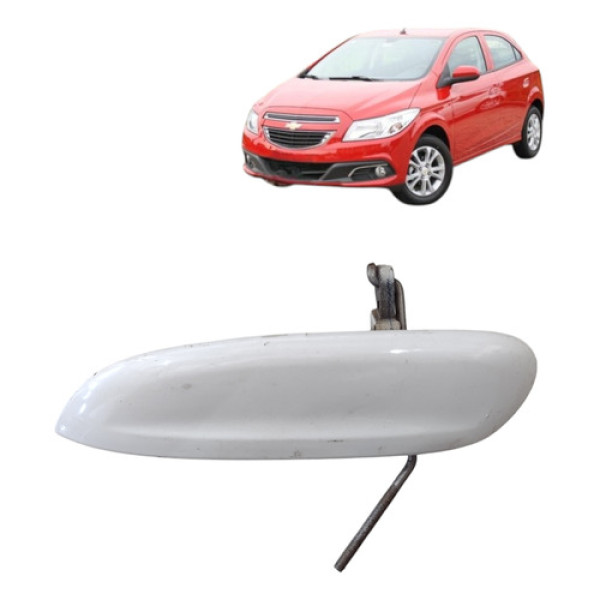 Macaneta Externa Traseira Onix 2013 2019 Esquerda