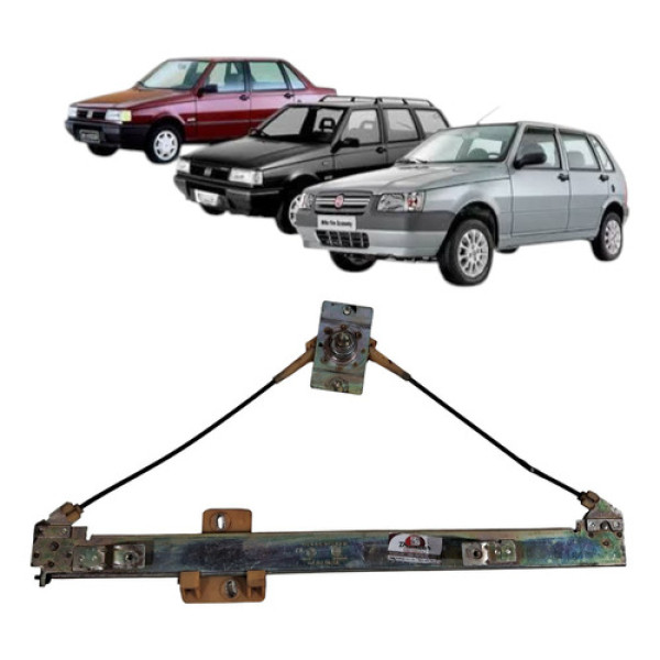 Maquina Vidro Manual Dianteiro Elba Prêmio Uno 1992 Direito