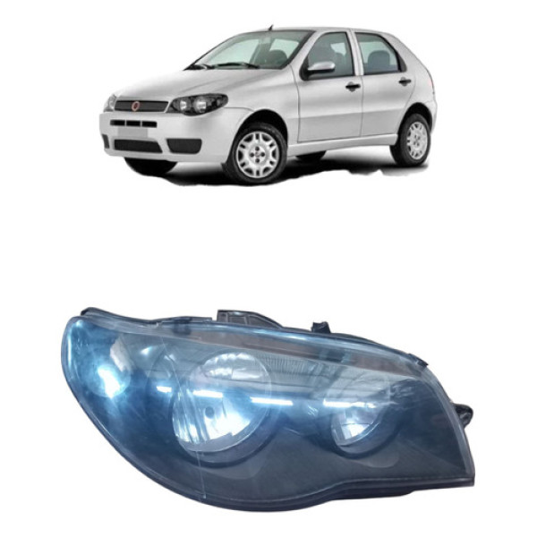 Farol Direito Fiat Palio 2004 A 2014
