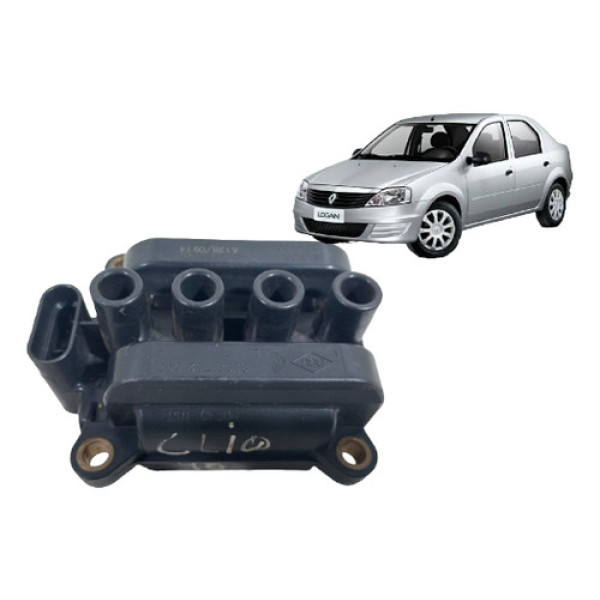 Bobina De Ignição Renault Clio Logan 1.0 16v 2005 A 2016