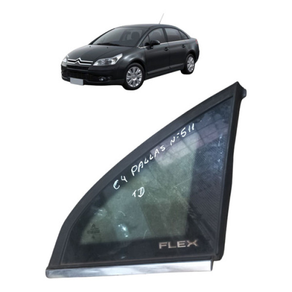 Vidro Fixo Traseiro C4 Pallas 2008 2012 Direito