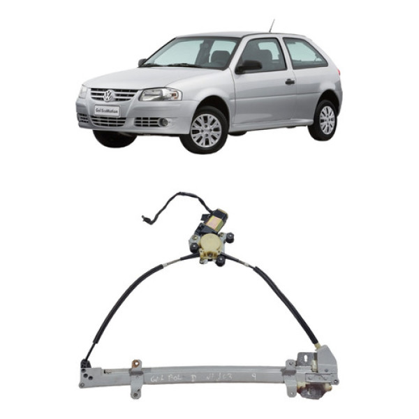 Máquina Vidro Elétrico Direito Gol G4 2005 A 2008