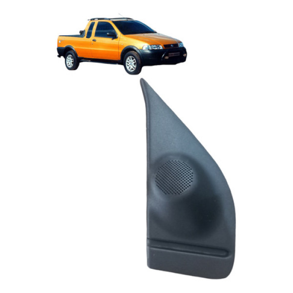 Acabamento Interno Retrovisor Esquerdo Strada 2001 2005