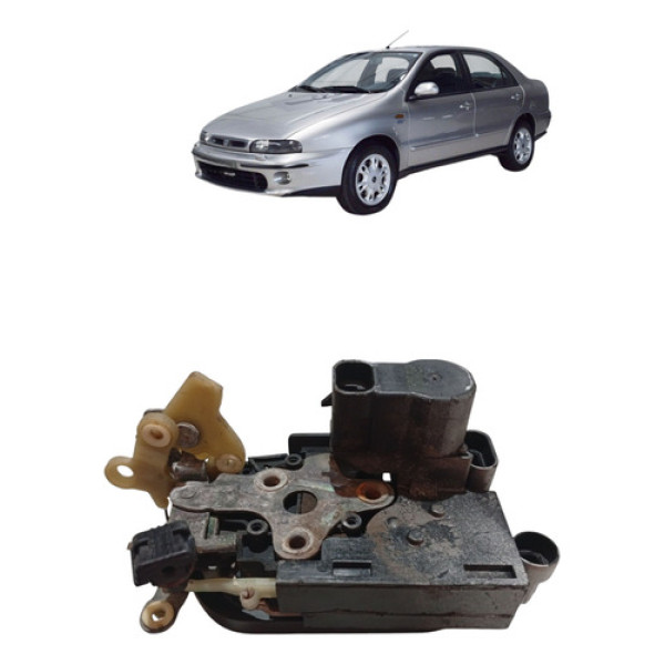 Fechadura Eletrica Porta Dianteira Marea 1998 2003 Esquerda