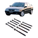 Jogo Parafusos Cabeçote Xantia Peugeot 306 2.0 8v 1993 1999