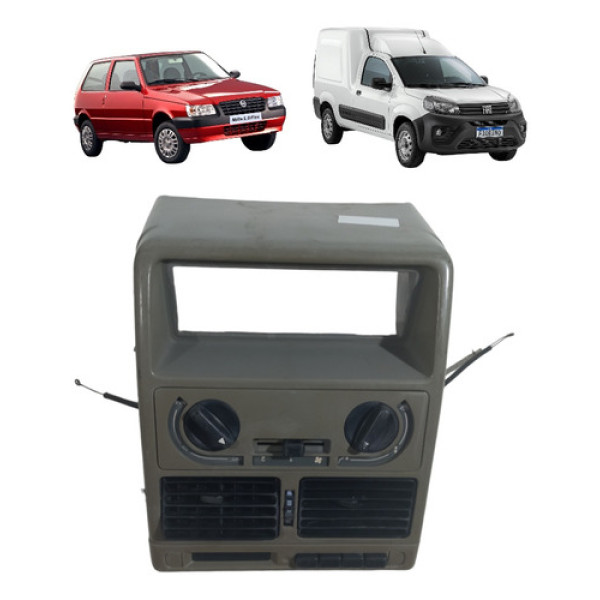 Moldura Painel Central Uno Fiorino 1999 A 2012