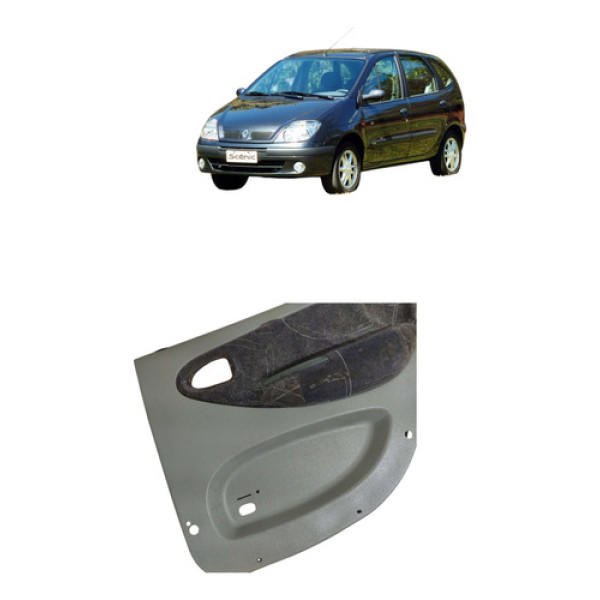 Forro Porta Traseira Renault Scenic 2003 2010 Direita