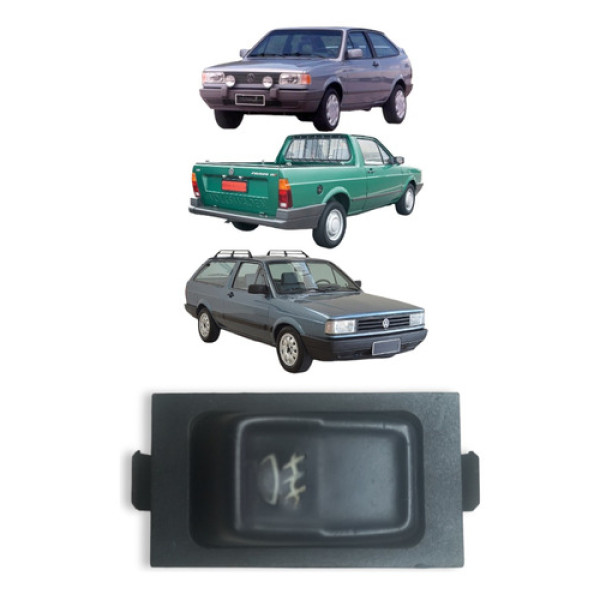 Botão Interruptor Farol Neblina Volkswagen Gol 1984/1995