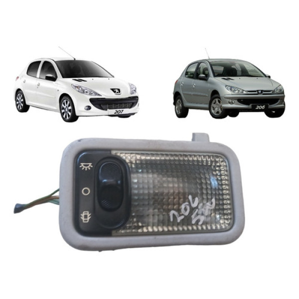 Luz Teto Peugeot 206 207 2004 A 2010