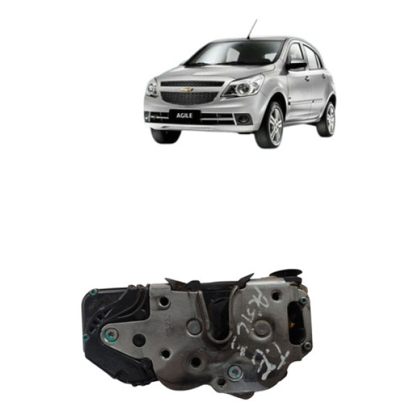 Fechadura Eletrica Porta Traseira Agile 2010 2014 Esquerda