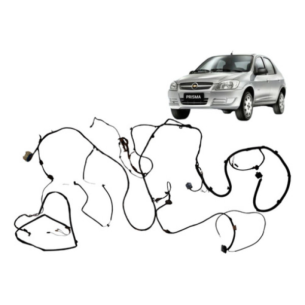 Chicote Traseiro Carroceria Prisma 2009 2012