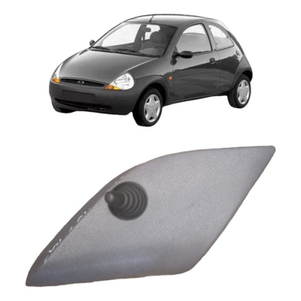 Acabamento Retrovisor Manual Ford Ka 1997 A 2007 Esquerdo