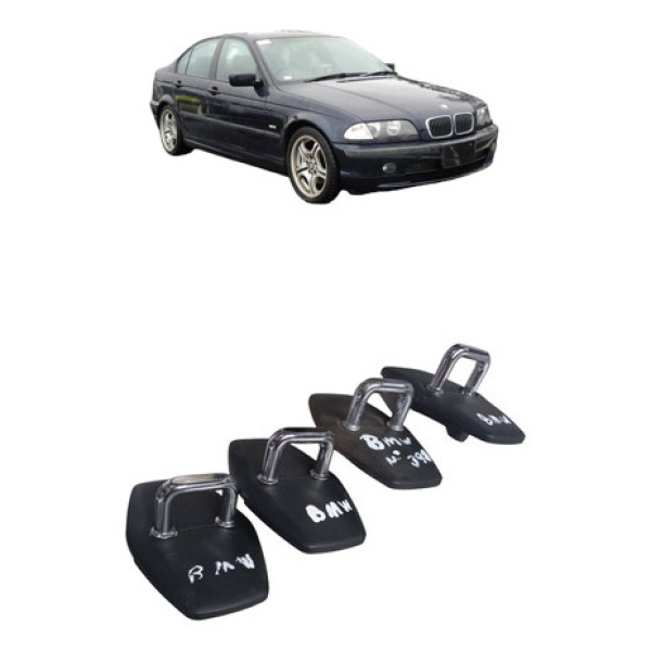 Par Batente Porta Bmw 320i 2000 2005