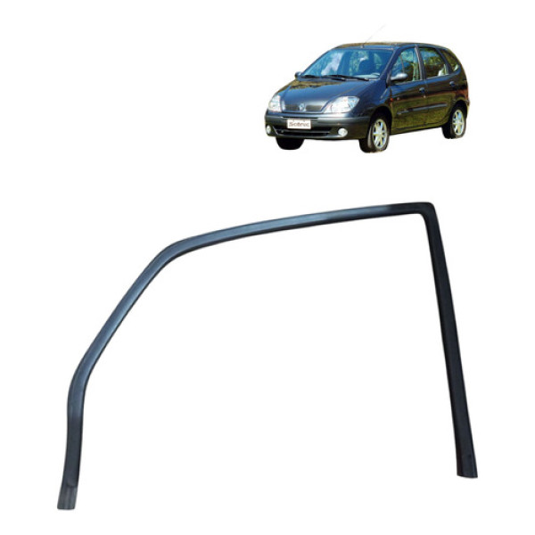 Borracha Canaleta Traseira Scenic 2003 2009 Esquerda