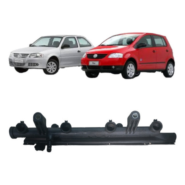 Flauta Bico Injetor Gol Voyage Fox 1.0 8v G5 G4