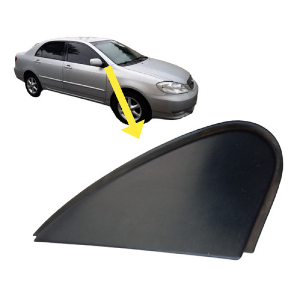 Acabamento Externo Retrovisor Corolla 2003 A 2008 Direito