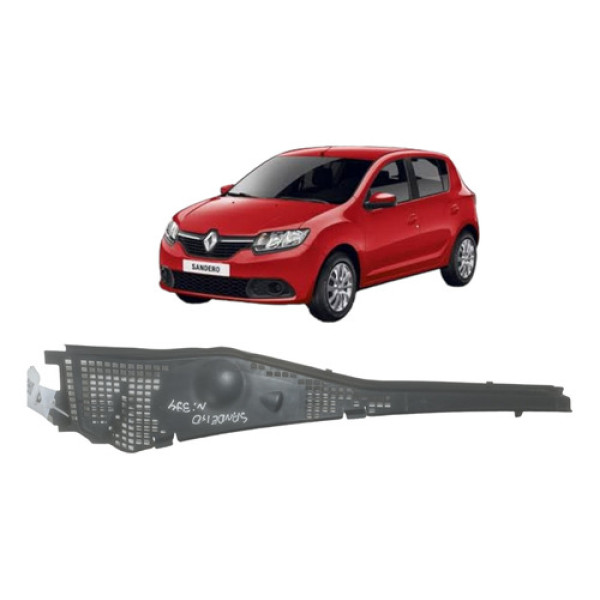 Grade Churrasqueira Esquerda Renault Sandero 2009 A 2012