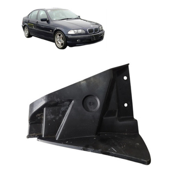 Guia Inferior Parachoque Trasei. Bmw 320i 2000 2006 Direito
