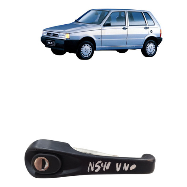 Macaneta Externa Porta Traseira Uno 1995 1999 Direita