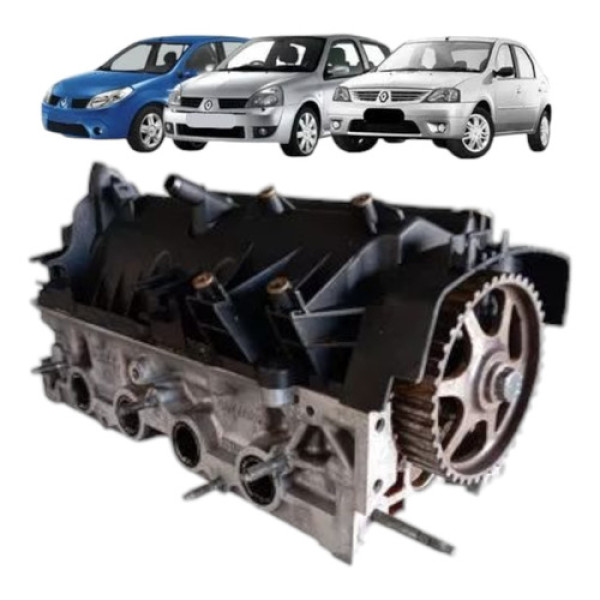 Cabeçote Clio Sandero Logan 1.0 16v 2007 2013