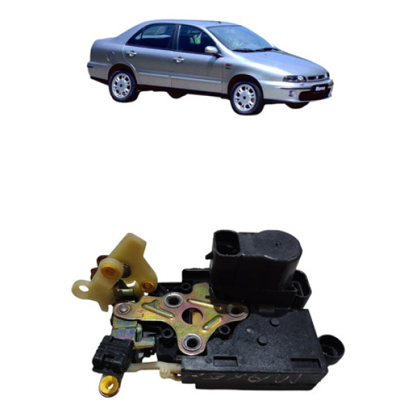 Fechadura Eletrica Porta Dianteira Marea 1998 2003 Esquerda