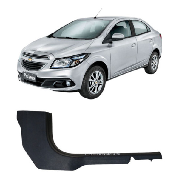 Moldura Acabamento Dianteiro Direito Onix Prisma 2013 2019