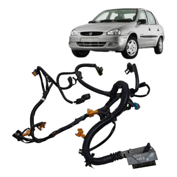 Chicote Injeçao Eletronica Corsa Classic 1.0 2007 Com Ar