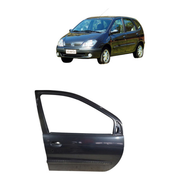 Porta Dianteira Renault Scenic 2003 2010 Direita