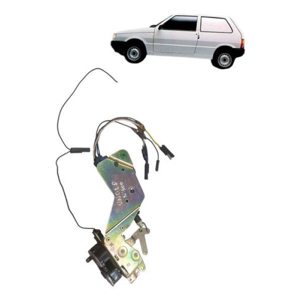 Fechadura Elétrica Fiat Uno 1992 2002 Direito