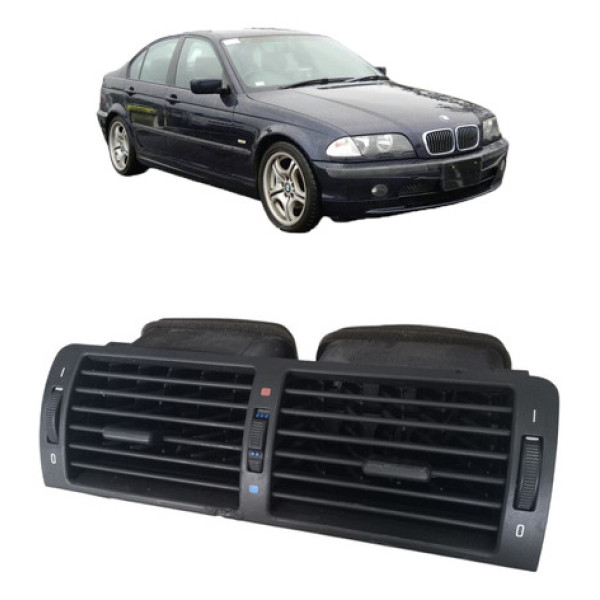 Difusor Ar Painel Central Bmw 320i 2000 2005