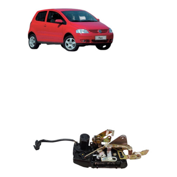 Fechadura Eletrica Porta Dianteira Fox 2004 2009 Esquerda