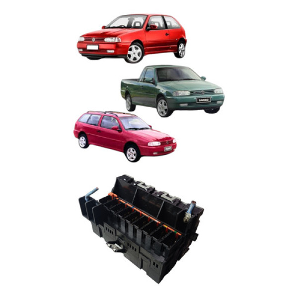 Caixa Fusíveis Gol Parati Saveiro 1996 A 2002