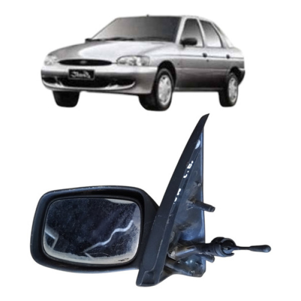 Retrovisor Esquerdo Ford Escort 1997 2003
