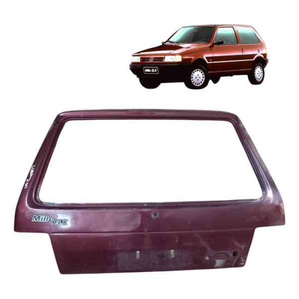 Tampa Traseira Uno Mille Elx 1993 1996