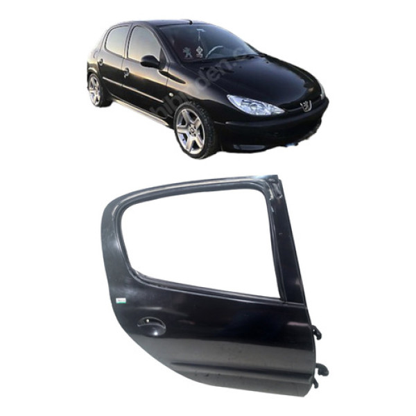 Porta Traseira Direita Peugeot 206 2004 A 2010