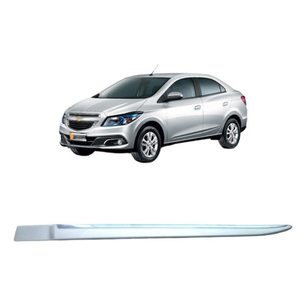 Friso Porta Traseira Esquerda Prisma 2013 A 2019