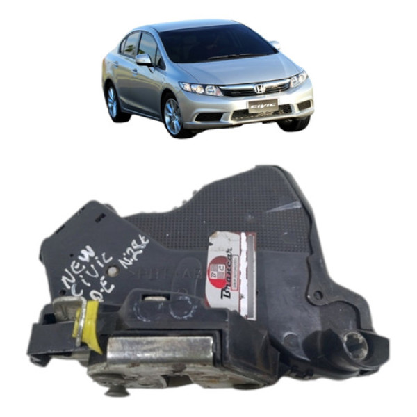 Fechadura Elétrica New Civic 2012 A 2016 Dianteira Esquerda