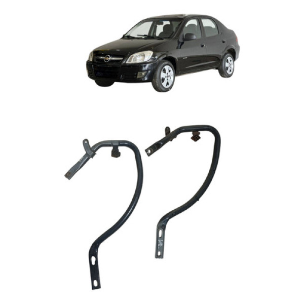 Par Braco Tampa Traseira Prisma 2006 2012