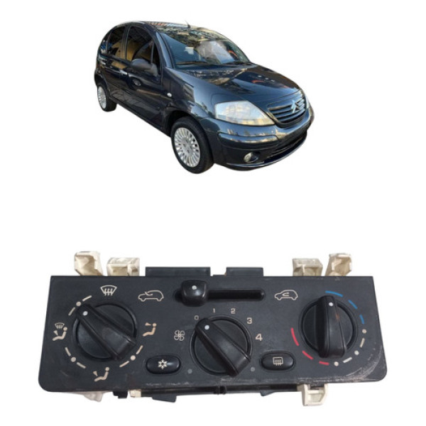Comando Ar Condicionado Citroen C3 2003 2012