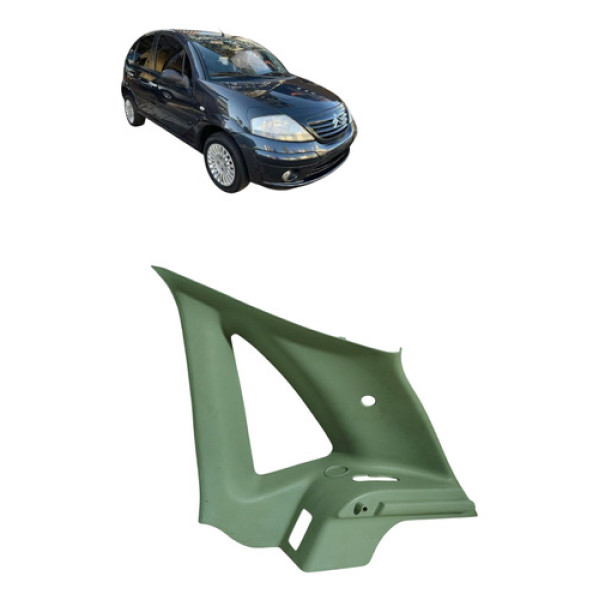 Acabamento Coluna Bagagito Citroen C3 2003 2012 Direita